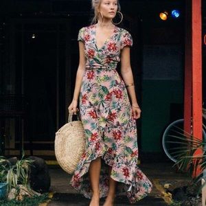 XIX Palms Waikiki Wrap Dress